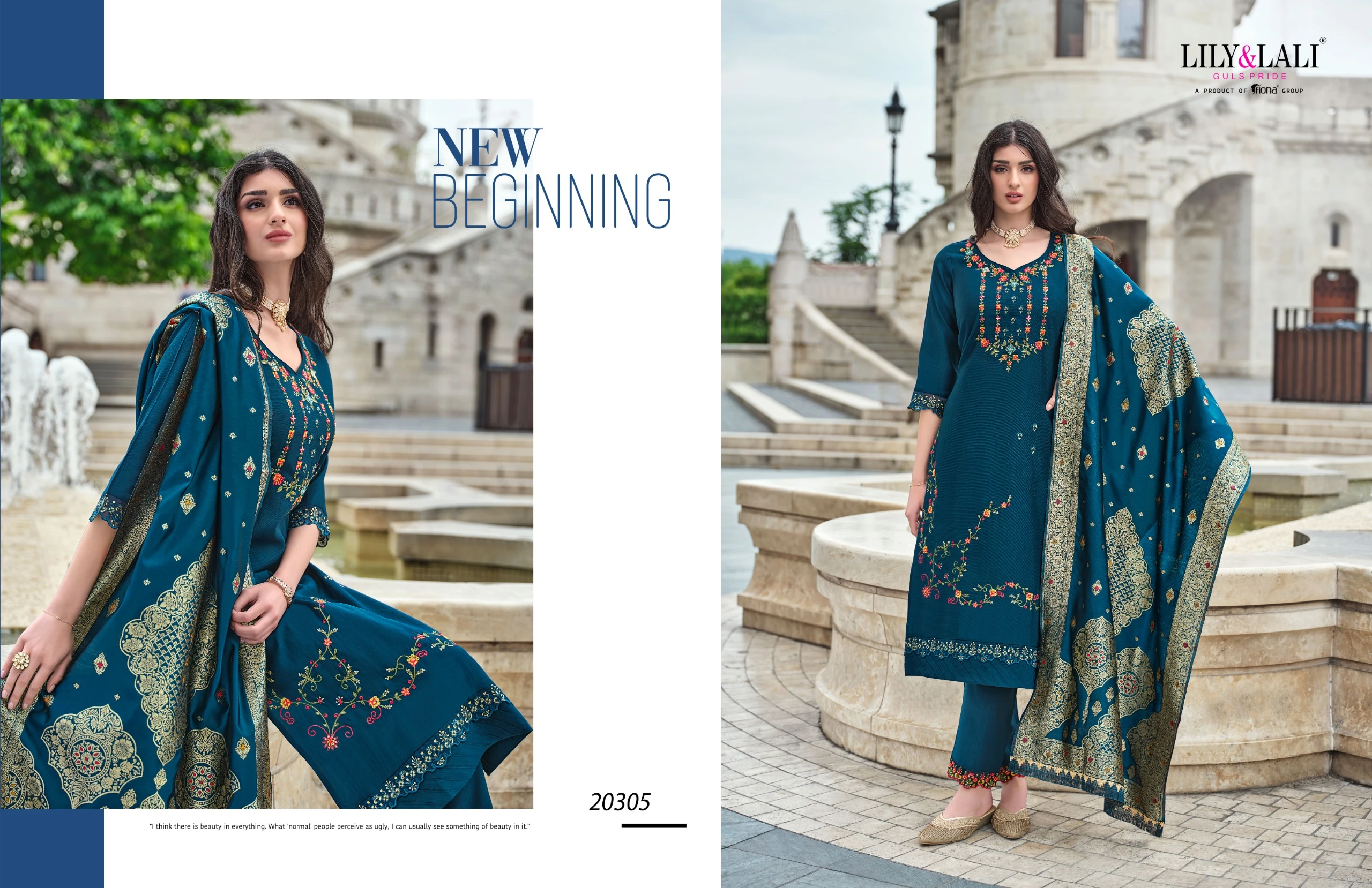 Lily & Lali Hasmeena Vol-3 Viscous Wholesale Fancy Readymade Salwar Suit Catalog — Wholesale Readymade Suit, Lily & Lali wholesale from Surat - Gallery Image 3
